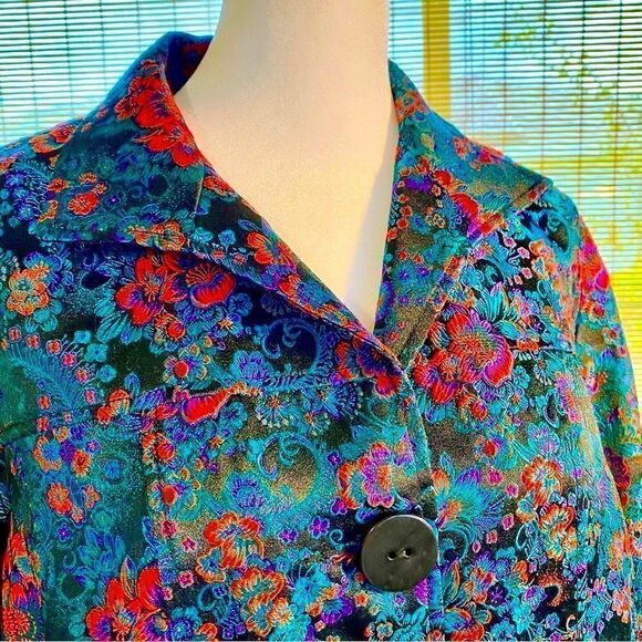 NEW BUTTON DOWN SINGLE BREASTED JACKET W/DROP POCKETS by DRAPER’S & DAMON’S PM - Picture 9 of 16